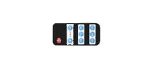 Foco led solar exterior 2 control